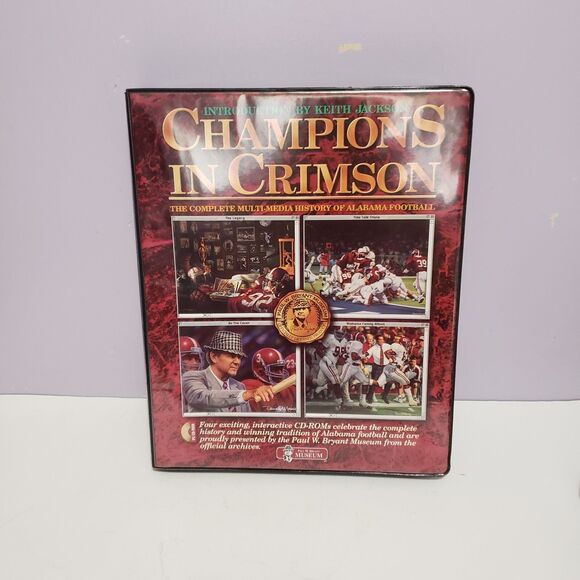 Alabama 1998  Champions in Crimson PC/ Cd -Rom Sealed Set NOB - Picture 1 of 10
